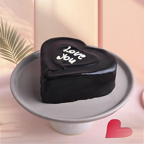 Lovely Heart Shaped Cake