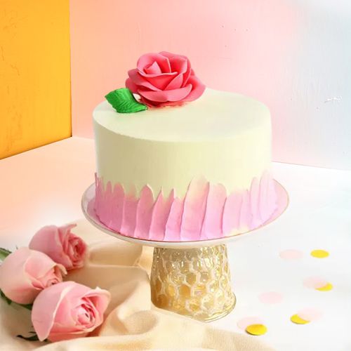 Whimsical Rose Mini Cake