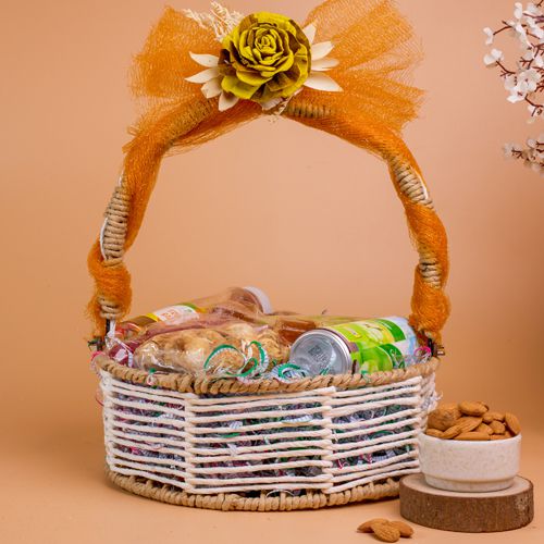 Delightful Treats Basket Indulgence