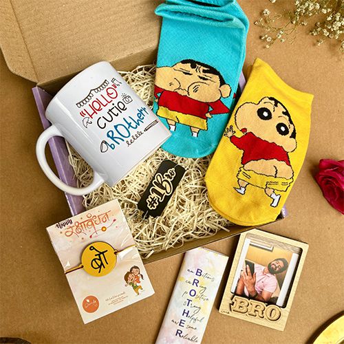 Brothers Fun Personalized Rakhi Hamper