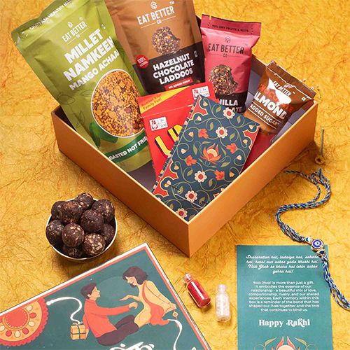 Happy Raksha Bandhan Brother Gift Set