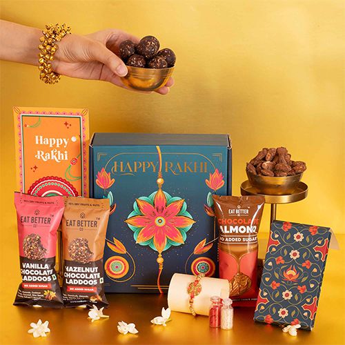 Joyous Rakhi Gift Set  Treats  N  Traditions