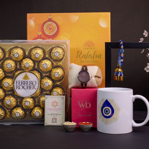 Elegant Rakhi Treats Bundle