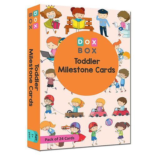 Adorable 24 Toddler Milestone Cards